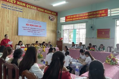 Trường Mẫu Giáo Bình Minh tổ chức “Sinh hoạt chuyên môn theo hướng nghiên cứu bài học “
